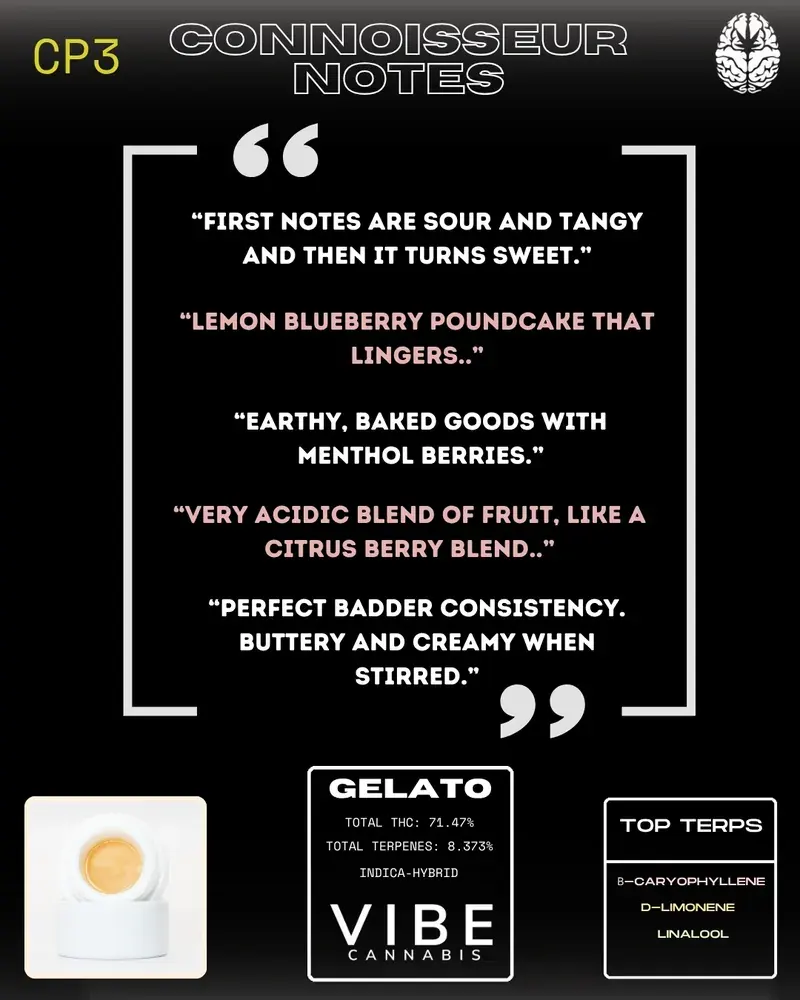 Vibe Gelato Live Resin slide 2