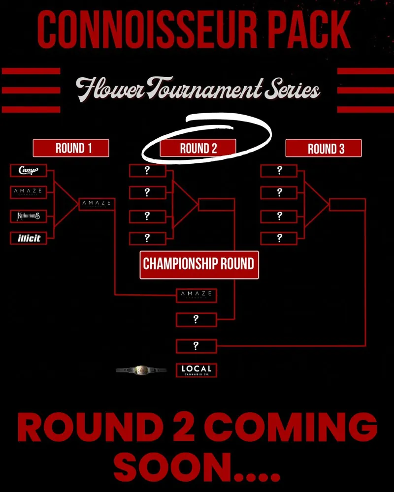 Join Cannabis Cult's Connoisseur Flower Tournament 2025 Round 2 starting July 25th. Get your flower pack, try exclusive strains, and cast your vote!